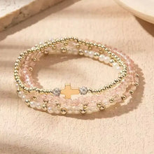 Load image into Gallery viewer, Stackable Cross Bracelets