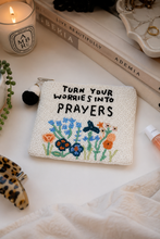Load image into Gallery viewer, Sentiment Pouch - Turn Your Worries Into Prayers