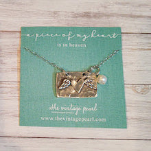 Load image into Gallery viewer, A Piece Of My Heart Is In Heaven Necklace