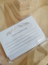 Load image into Gallery viewer, Wooden Prayer Bowl and Prayer Card Set
