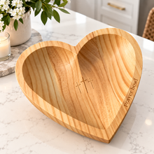 Load image into Gallery viewer, Wooden Prayer Bowl and Prayer Card Set
