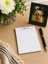 Load image into Gallery viewer, Paw Love Notepad
