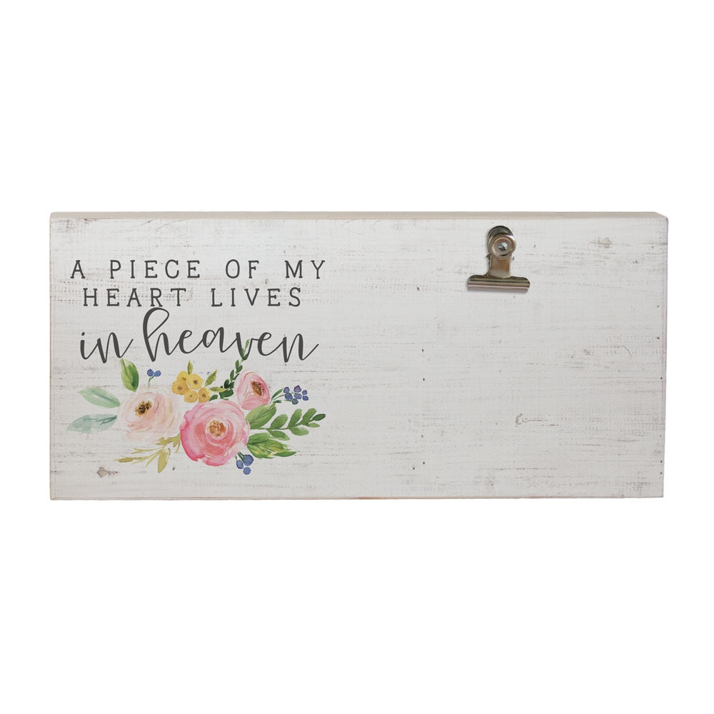 A Piece Of My Heart Lives In Heaven Frame