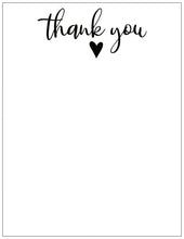Load image into Gallery viewer, Thank You Notepad
