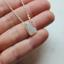 Load image into Gallery viewer, Virgin Mary with Halo Necklace
