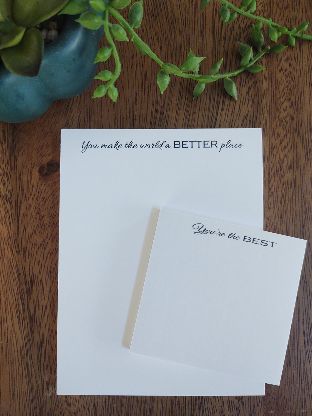 Sentiment Notepad and Sticky Pad Combo Packs