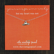 Load image into Gallery viewer, Your Wings Were Ready Necklace
