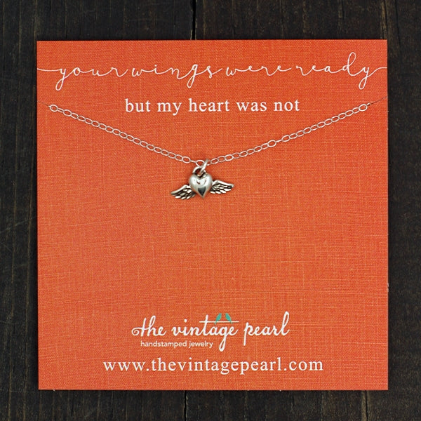 Your Wings Were Ready Necklace